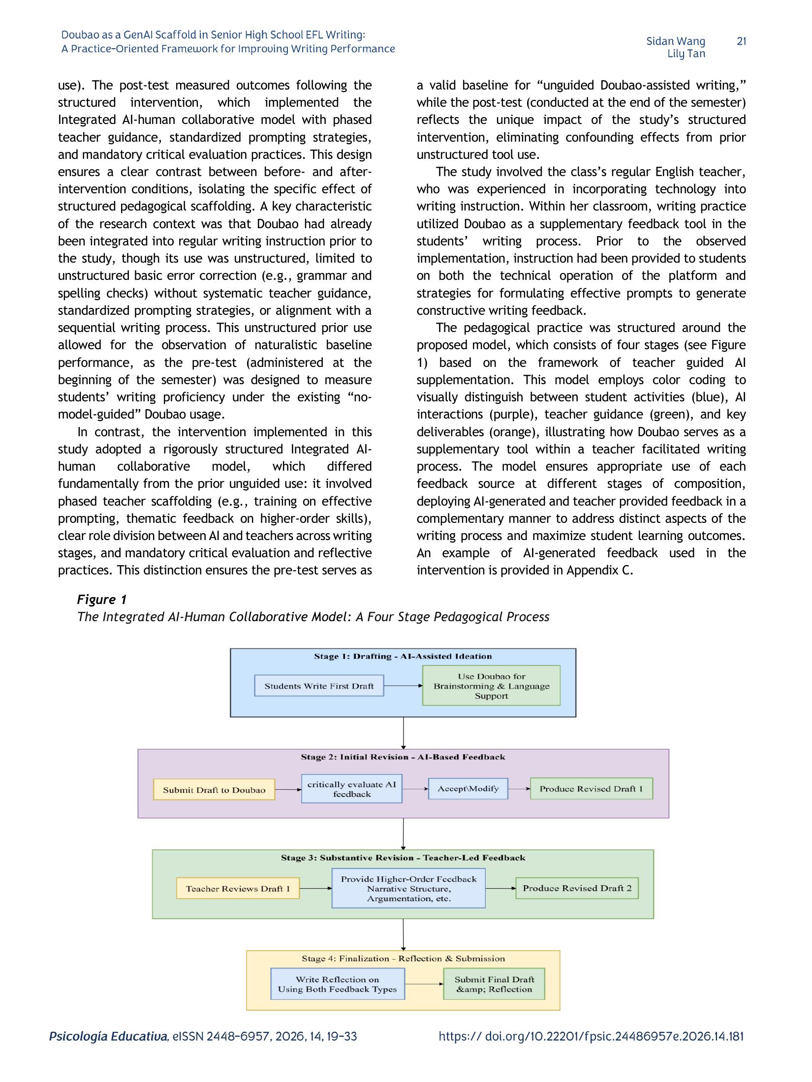 AI-Human collaborative model
